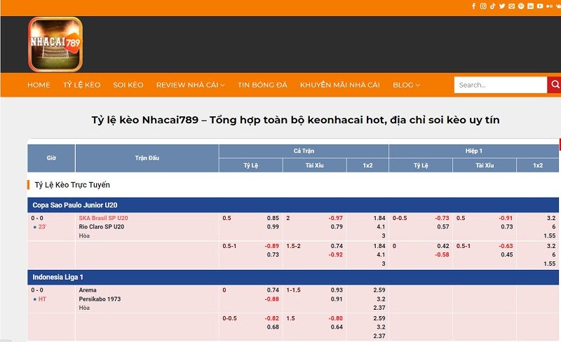 bắt kèo bóng đá