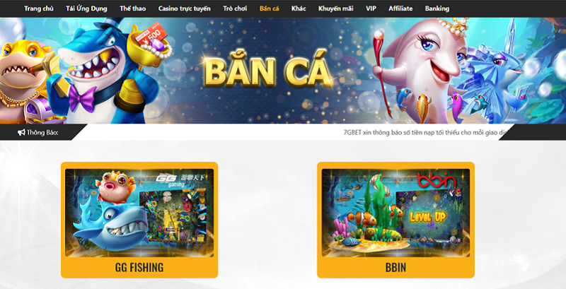 7GBet - Nền tảng giải trí cá cược đỉnh cao bậc nhất 2023
