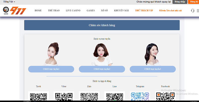 Đánh giá 911 - Thương hiệu casino uy tín châu Á