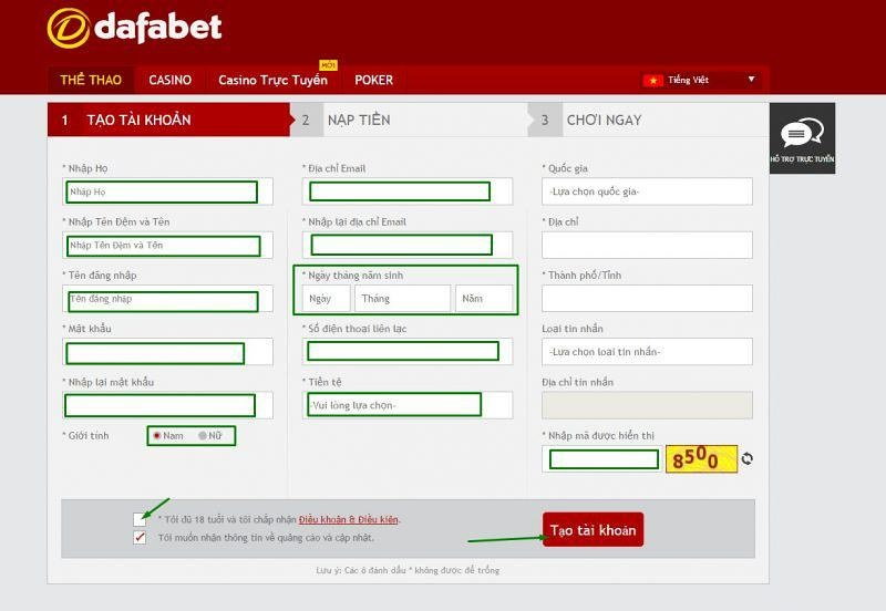 Dafabet - Thương hiệu nhà cái mang lại sự vương giả