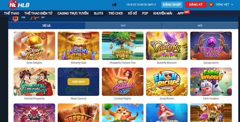 HL8 - Sân chơi đẳng cấp đáng để bạn đầu tư tiền cược
