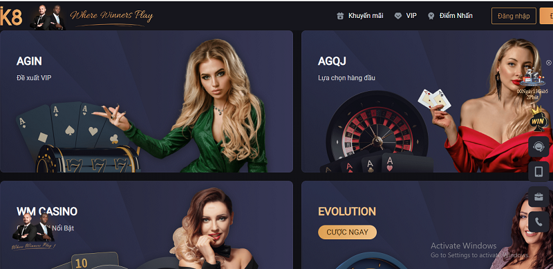 K8 - Thương hiệu nhà hợp pháp đáng tin cậy