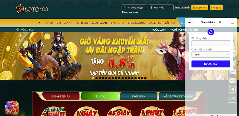 LOTO188 - Nhà cái lô đề minh bạch, hấp dẫn nhất Châu Á