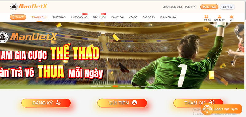 ManbetX – Sòng bài giàu tiềm lực và là nhà cái uy tín số 1 thị trường