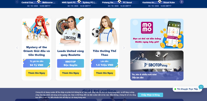 SBOTOP - Sân chơi cá cược với đẳng cấp xuyên lục địa