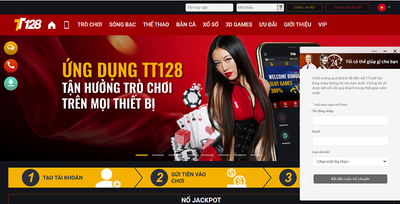 TT128 - Nhà cái minh bạch, an toàn hàng đầu Châu Á